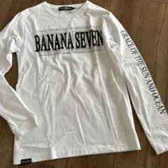 BANANA SEVEN 長袖カットソー ホワイト Sサイズのサムネイル