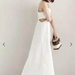 カットアウトフレアキャミワンピース Heather