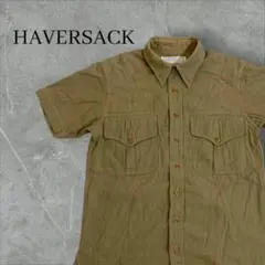 彩*様 HAVERSACK 半袖 オリーブ カーキ シャツ
