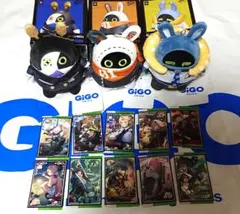 gigo限定 ゼンゼロ ボンプ 寝そべり ぬいぐるみ 3種 コンプセット