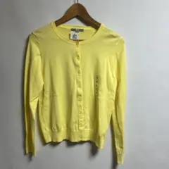 UNIQLO イエロー 長袖カーディガン