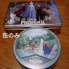ディズニー　アナ雪　菓子缶(中身なし)