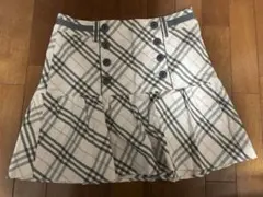 バーバリーブルーレーベル ミニスカート
