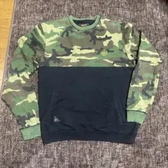 10Deep カモフラージュ クルーネック スウェット