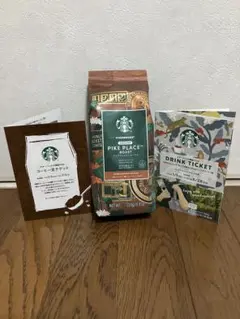 スタバ福袋2026 コーヒー豆・コーヒー豆チケット・ドリンクチケット1枚