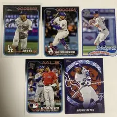 topps ベッツ　5枚