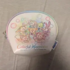 カラフルハピネス ポーチ　ダッフィー