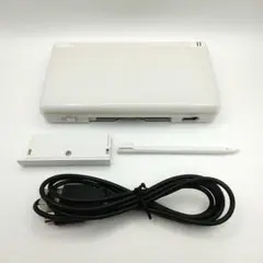 【動作品】Nintendo DS Lite クリスタルホワイト　【付属品あり】
