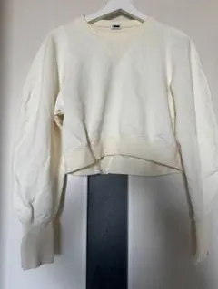 H BEAUTY&YOUTH / ショートスウェットプルオーバー