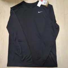 Nike DRI-FIT トップス 長袖　Lサイズ ブラック