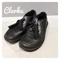 Clarks クラークス ファニードリーム レザーシューズ ブラック　レザー