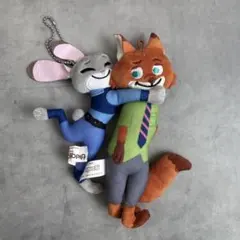 ズートピア ニック ジュディ ハグ ぬいぐるみキーホルダー ディズニー
