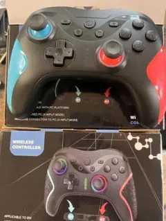 Switchコントローラー　スイッチコントローラー2セット　長時間使用バッテリー