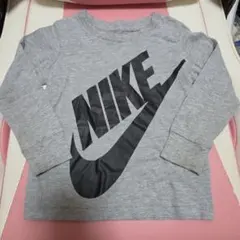 NIKE キッズ 長袖カットソー グレー