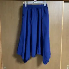 青色 フレアスカート earth music &ecology スカート