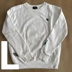 PEARLY GATES 35周年 ゴルフスウェット ホワイト Lサイズ