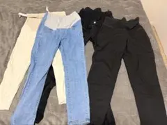 マタニティパンツ　4本セット