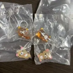 リラックマ クリアマスコットチャーム めじるしアクセサリー①