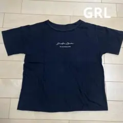 F フリーサイズ グレイル GRL ブラック 黒 半袖 夏 秋 ロゴ Tシャツのサムネイル
