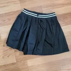 キュロットスカート　160 黒