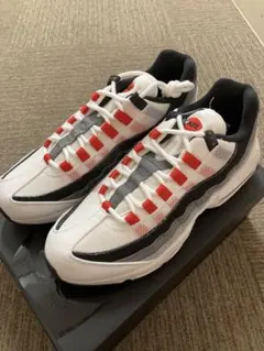 【新品】Nike Air Max 95/白x赤/28.5cm/箱あり・タグあり