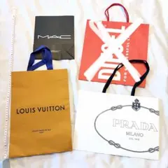 LOUIS VUITTON PRADA MAC ブランドショッパーまとめ売りのサムネイル