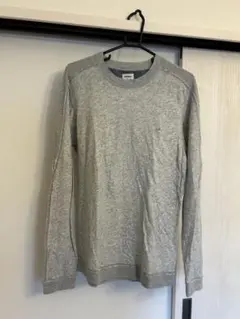 DIESEL グレー ロングTシャツ Lサイズ