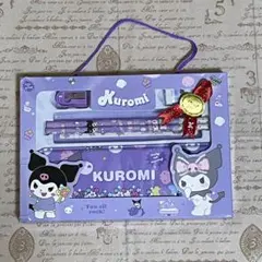 クロミ　文房具　セット　ペンケース　鉛筆　サンリオ　クリスマス　プレゼント