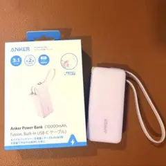Anker Power Bank 10000mAh A1637 パープルのサムネイル