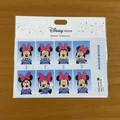 Disney store ミニーマウス ステッカーコレクション 証明写真