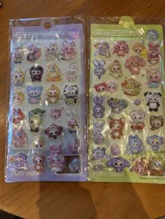 ベイビースリー　ウォーターボンボンドロップシール２枚