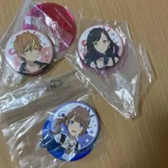 SEGAラッキーくじ　壊れたセカイと歌えないミク　E賞缶バッジ＆ケースセット×3