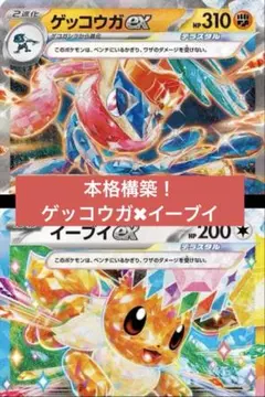 ゲッコウガex 構築済みデッキ