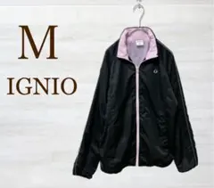 【美品】IGNIO ウィンドブレーカー　Ｍ　黒（中はピンク)のサムネイル