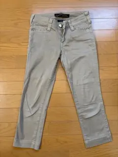 LEVI'S LADY STYLE ベージュ　ジーンズ