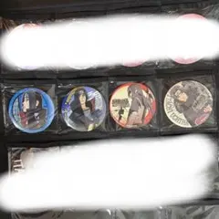 公*o様 イタチ 缶バッジ 4個セット