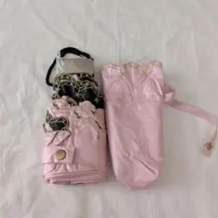 100%完全遮光❣️Berikin ポケット日傘 晴雨兼用 超軽量 ピンク