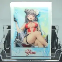 勝利の女神:NIKKE サマー　ヤン：サンライズマーケット　水着　クリアカード