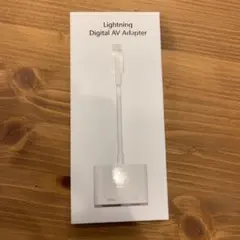 Lightning Digital AV Adapter ライトニング　ケーブル