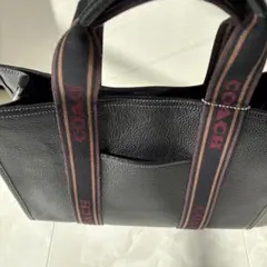 COACH ブラックトートバッグ