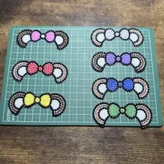 うちわ　デコパーツ　デコストーン　デコうちわ　クマ耳