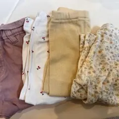 保育園着　パンツ4点セット　80 プティマイン他