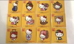 ハローキティ ステッカー 12枚コンプセット ヤマト運輸 50th 記念品