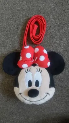 ミニーマウス ぬいぐるみポーチ