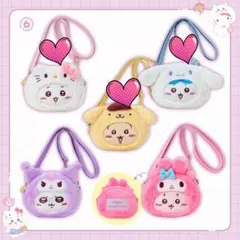 ちいかわサンリオコラボポシェット　ちいかわ、ハチワレ、うさぎ３点セット