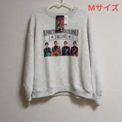 純烈　メンバー集合プリント　裏起毛トレーナー　Мサイズ