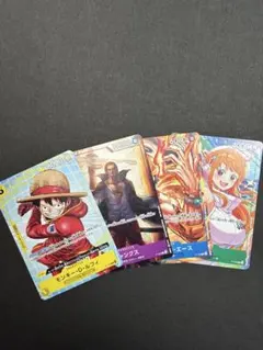 ワンピース カードゲーム マクドナルド プロモ 4種
