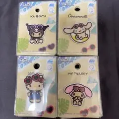 早い者勝ち 希少 日焼けワッペン ハローキティ クロミ マイメロディ シナモン