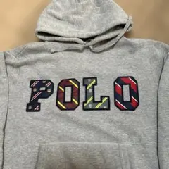 POLO Ralph Laurenグレー フード付きパーカー