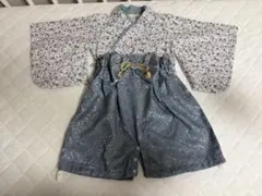 ベビー袴上下セット着物スタイル ベビー服 80cm